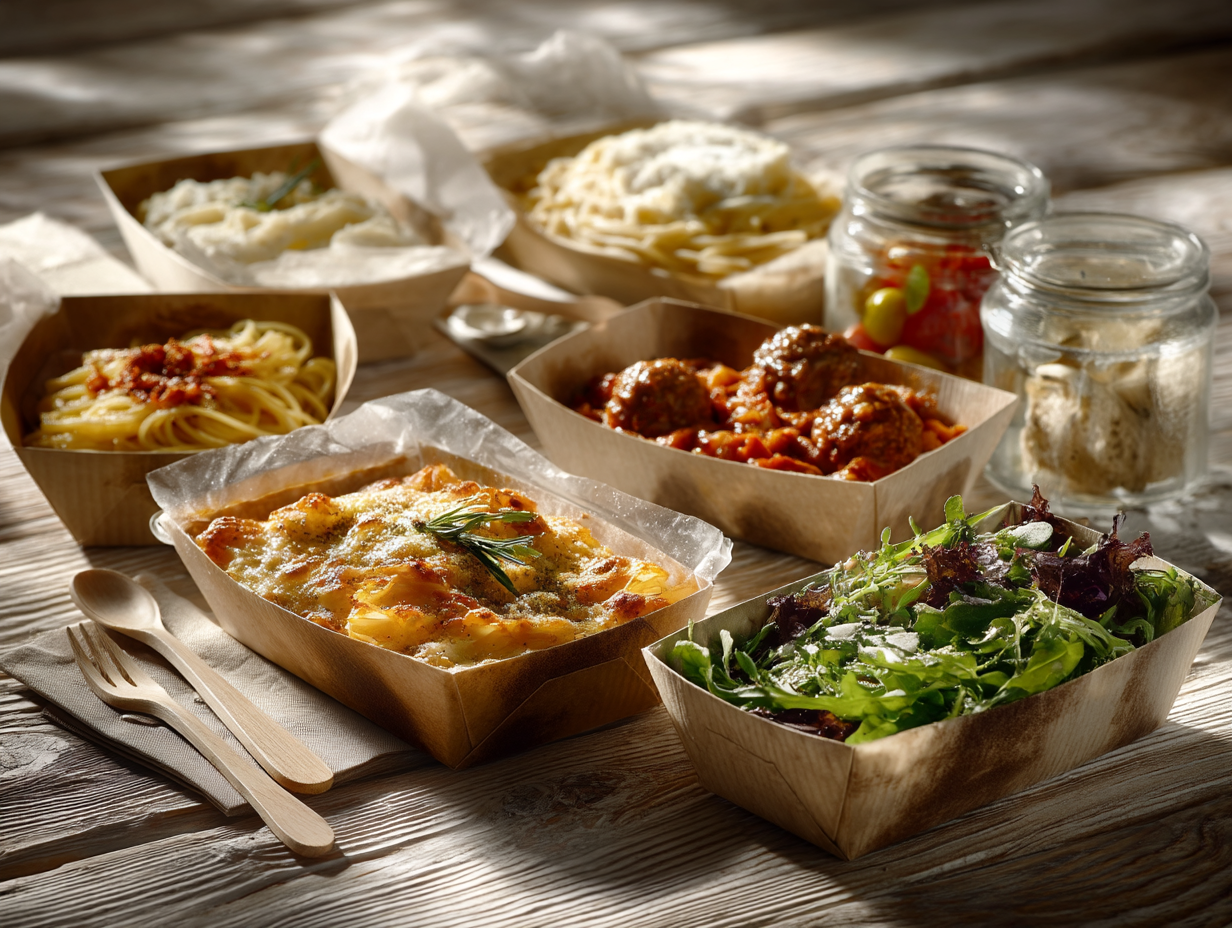 eko pakovanja raznovrsnih obroka